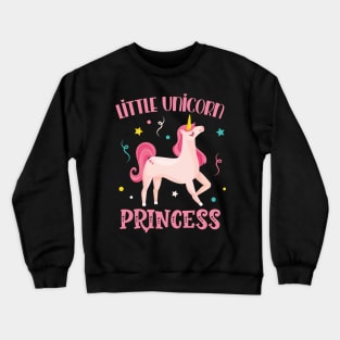 Little Unicorn Princess Crewneck Sweatshirt